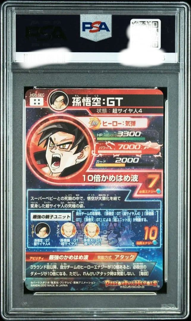 HG5-SEC 孫悟空︰GT PSA10 本家