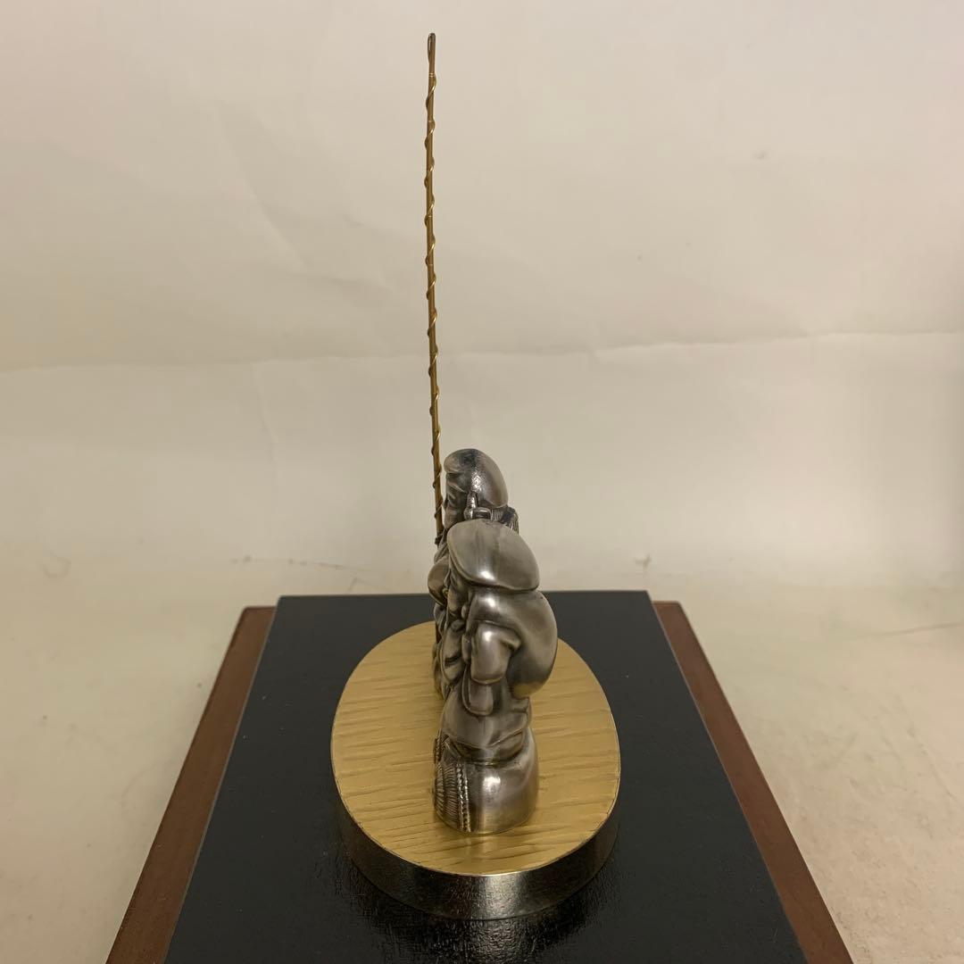 2*4様 銀製　恵比寿　大黒　　七福神　検索　純銀　950 925 置物