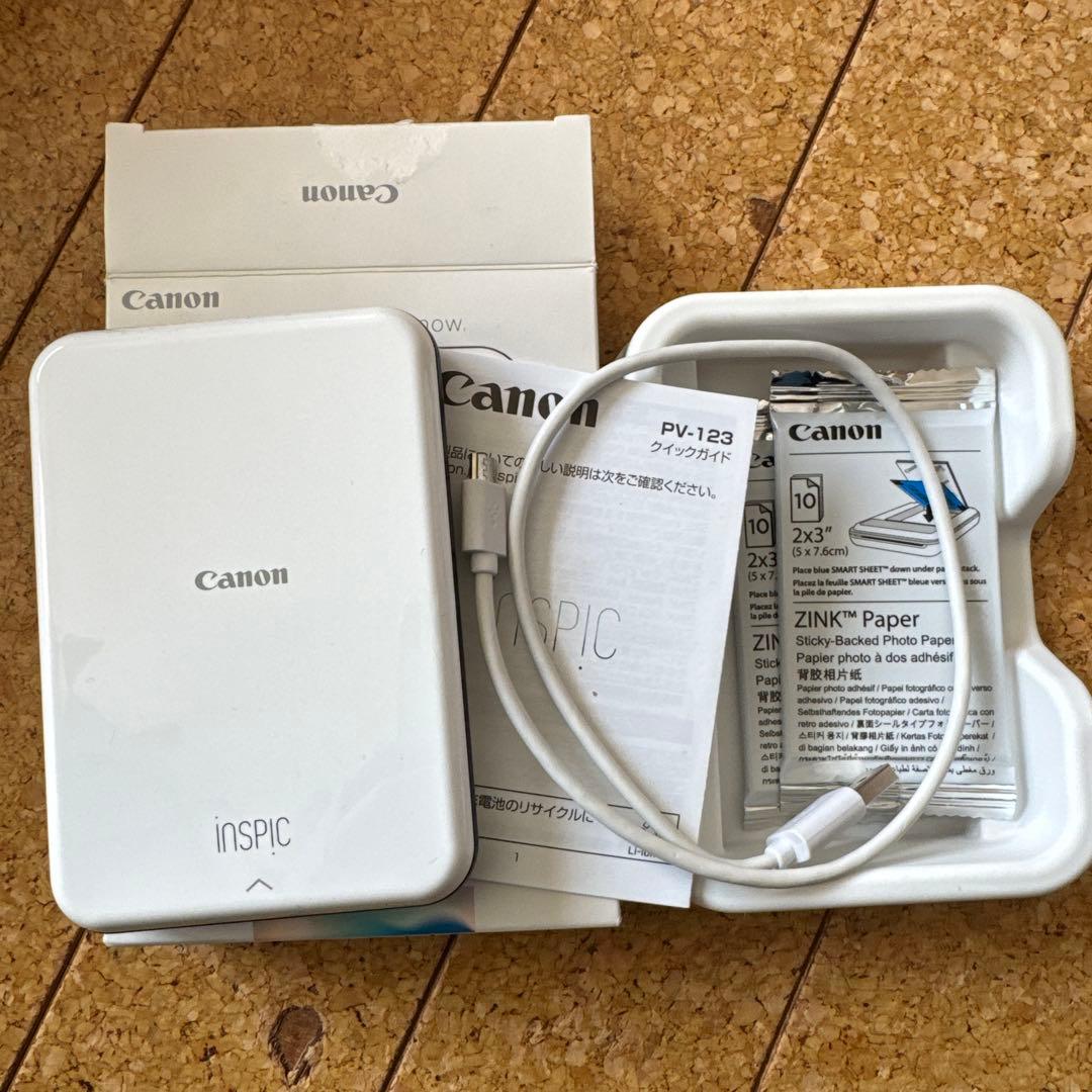 ぽ*ん様 Canon inSPIC PV-123-GD インスタントプリンター