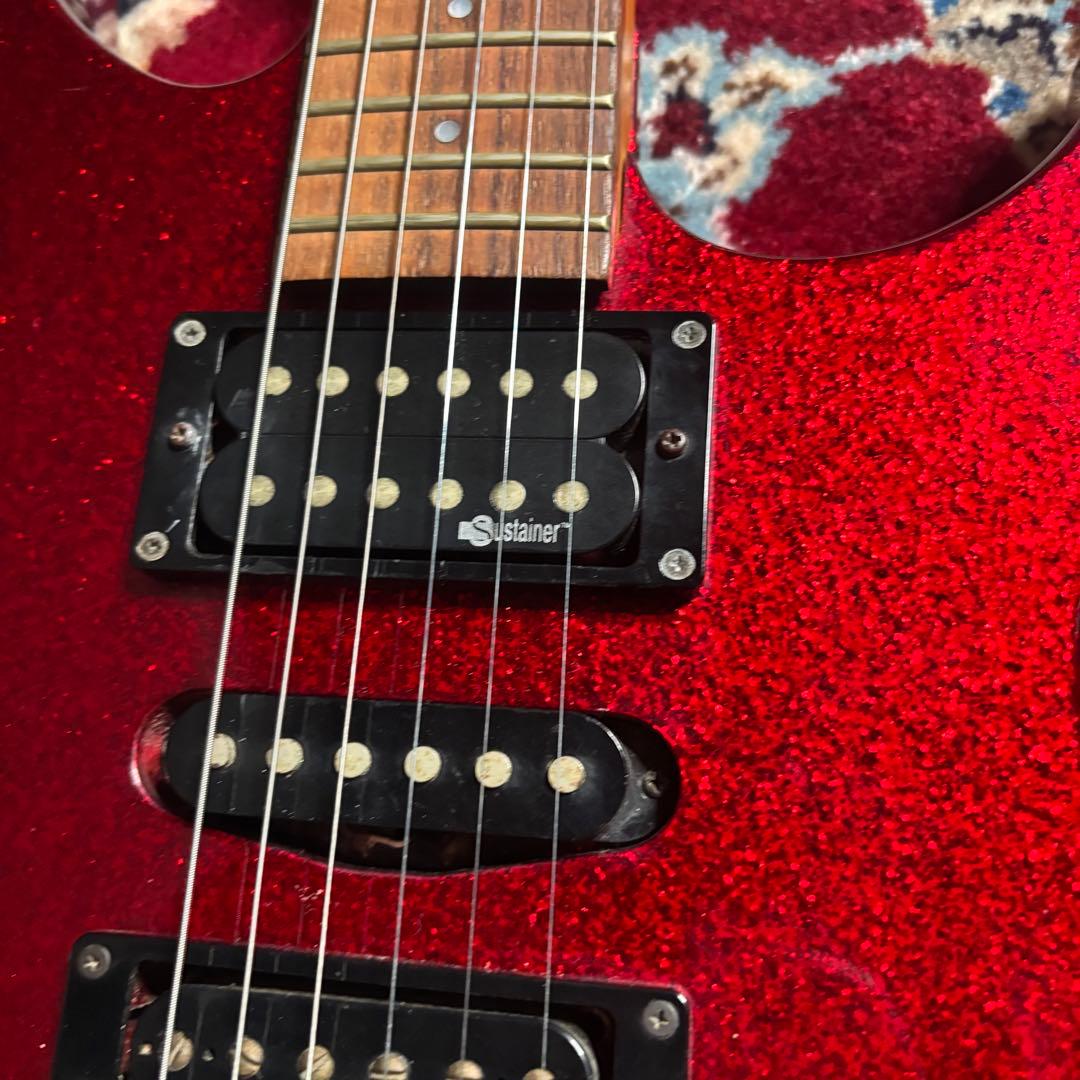 レア　ＦＥＲＮＡＮＤＥＳ　ＦＧＺ－８５０Ｓ　ギター　ラメ　サスティナー搭載
