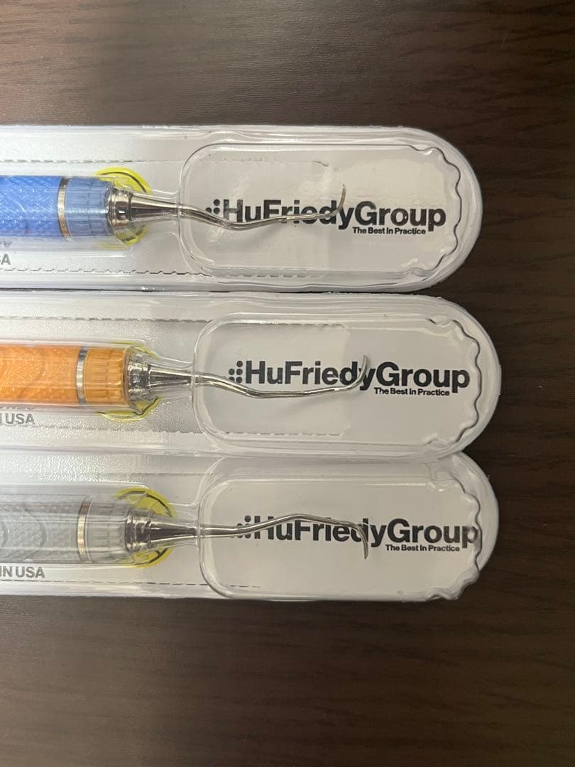 HuFriedy スケーラー3本セット　研磨石付き