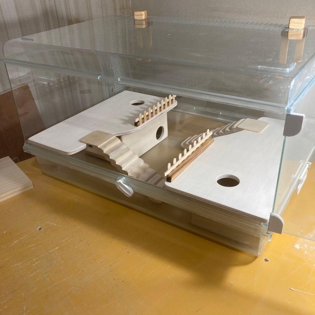 よし様確認用　ハムスター　グラスハーモニー600用　ロフト巣箱( ルーミィ