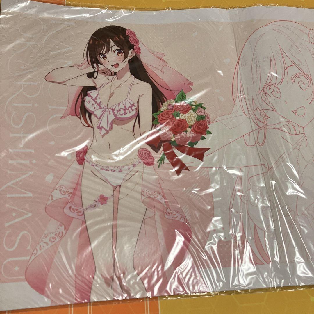 彼女、お借りします ラバーマット 水原千鶴 ウエディング水着