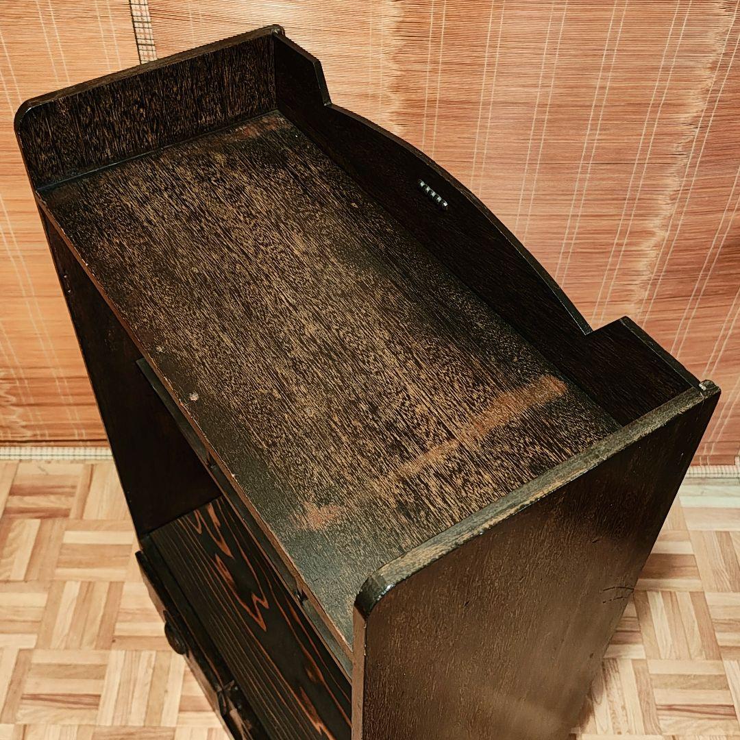 木製棚　食器棚　オープンラック　昭和レトロ　古家具