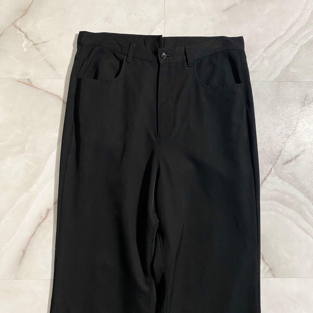 A16622 美品 トリココムデギャルソン 08AW ワイドサルエルパンツ 黒M