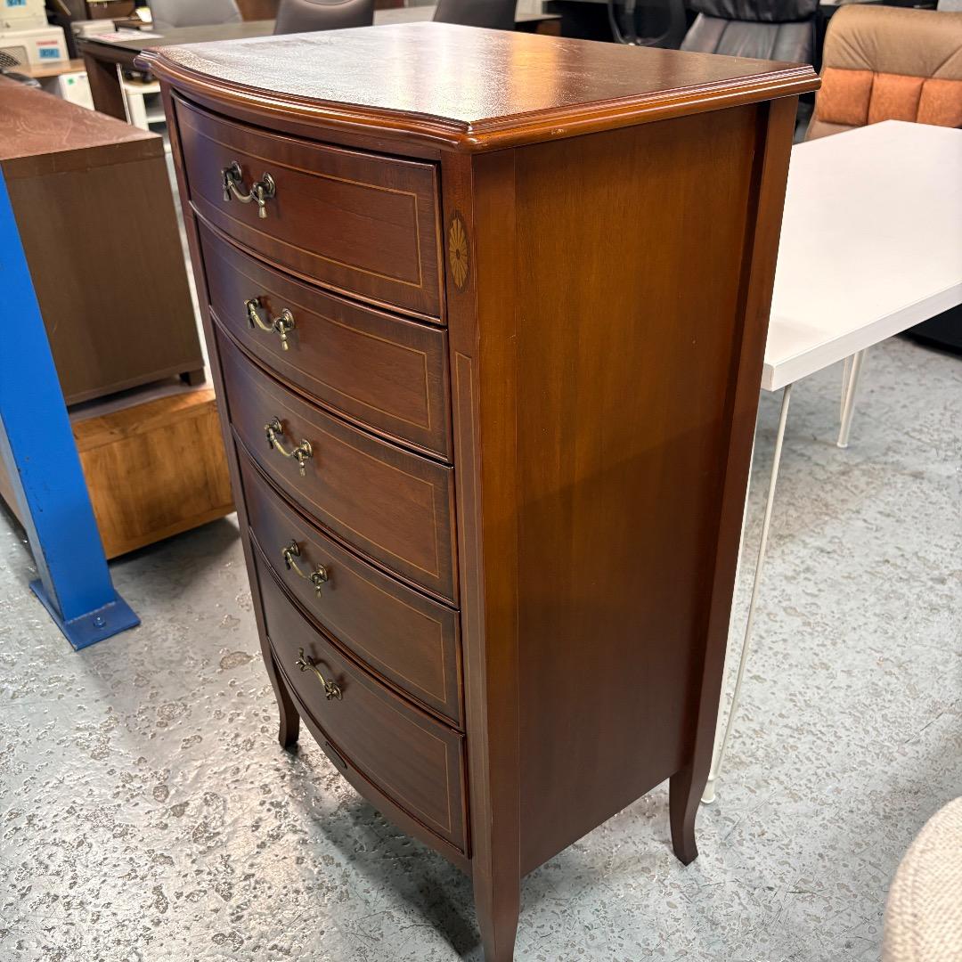 東海家具 Venezia ベネチア クラシック調 5段チェスト キャビネット