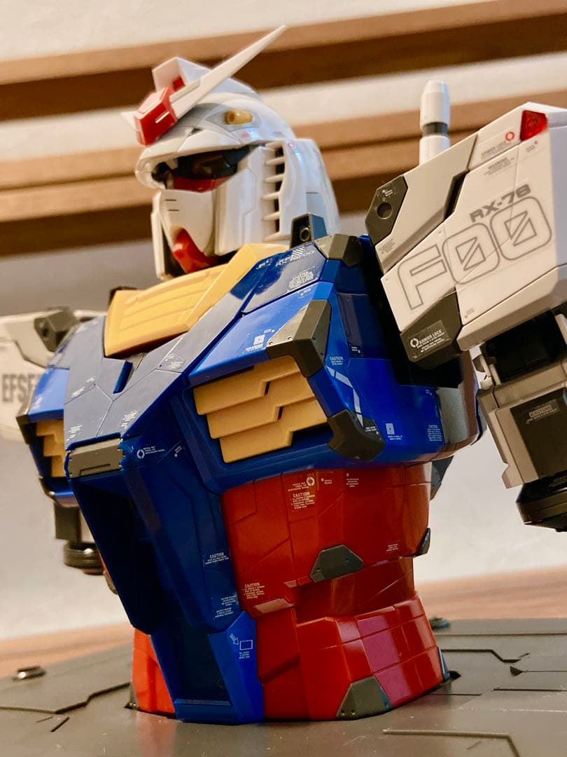 1/48 RX-78F00 ガンダム [BUST MODEL] 【ジャンク品】