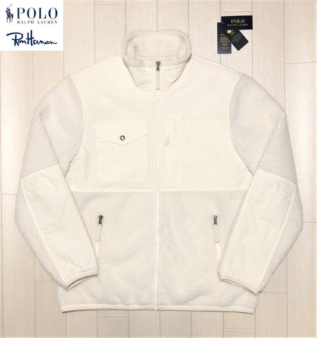 ロンハーマン x ポロ ラルフローレン ハイブリッド フリース ジャケット L