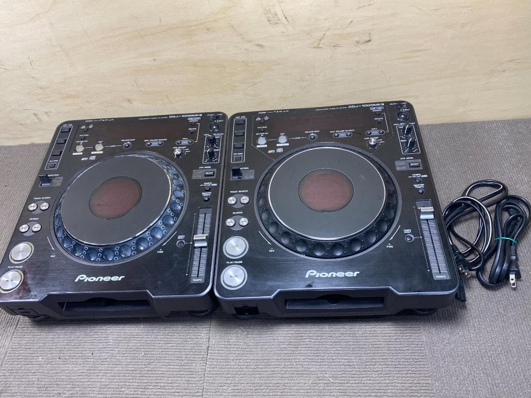 09 Pioneer CDJ-1000mk3 2台セット
