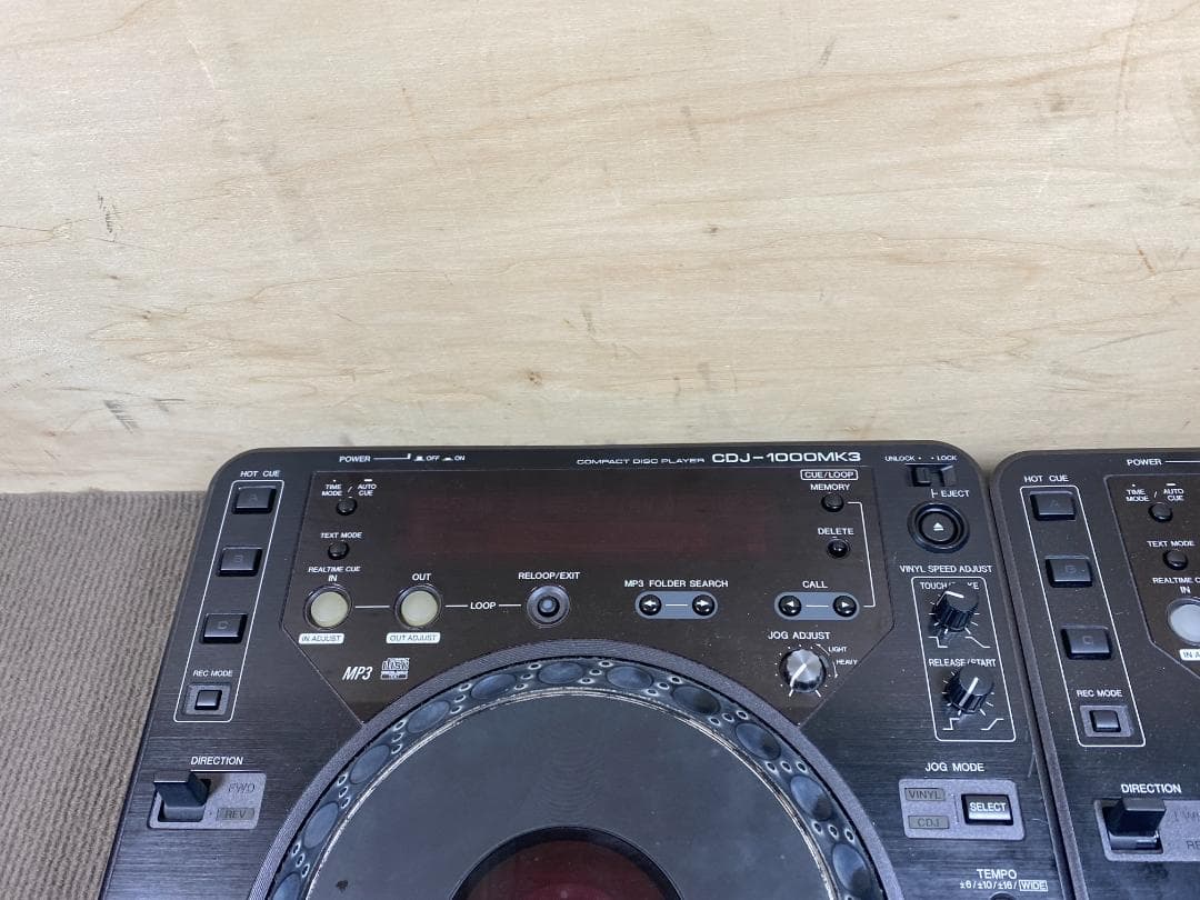 09 Pioneer CDJ-1000mk3 2台セット
