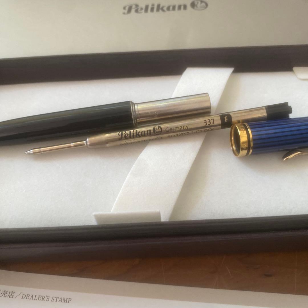 ペリカンボールペンスーべレーンK600 シャーペンD400 ペンケース　セット