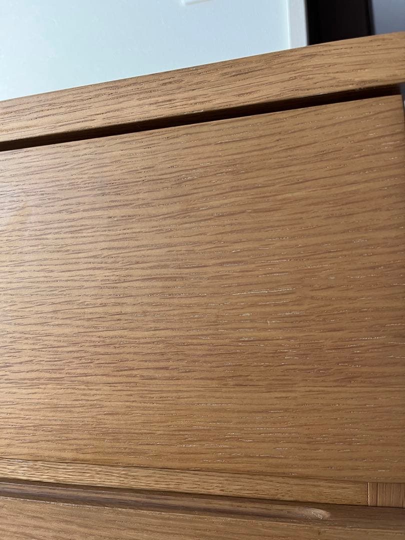 無印良品　オーク材キャビネット大 木製扉