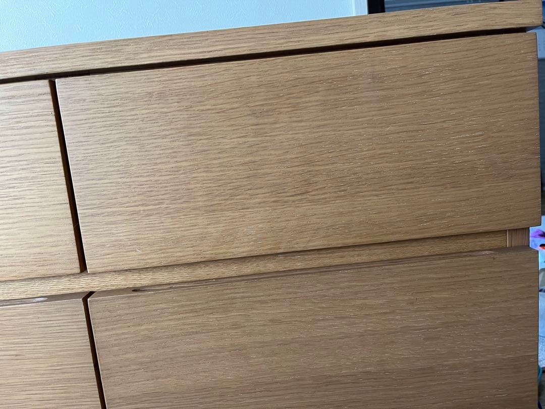 無印良品　オーク材キャビネット大 木製扉