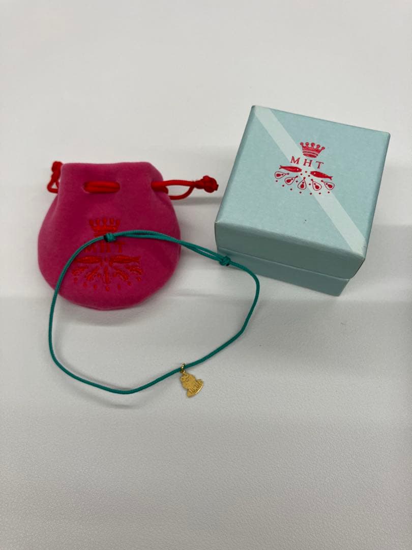 マリーエレーヌドゥタイヤック　コードブレスレット　チャーム　カエル