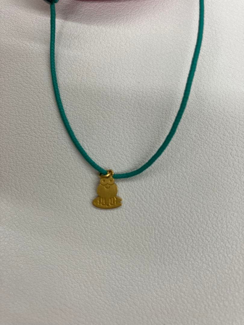 マリーエレーヌドゥタイヤック　コードブレスレット　チャーム　カエル