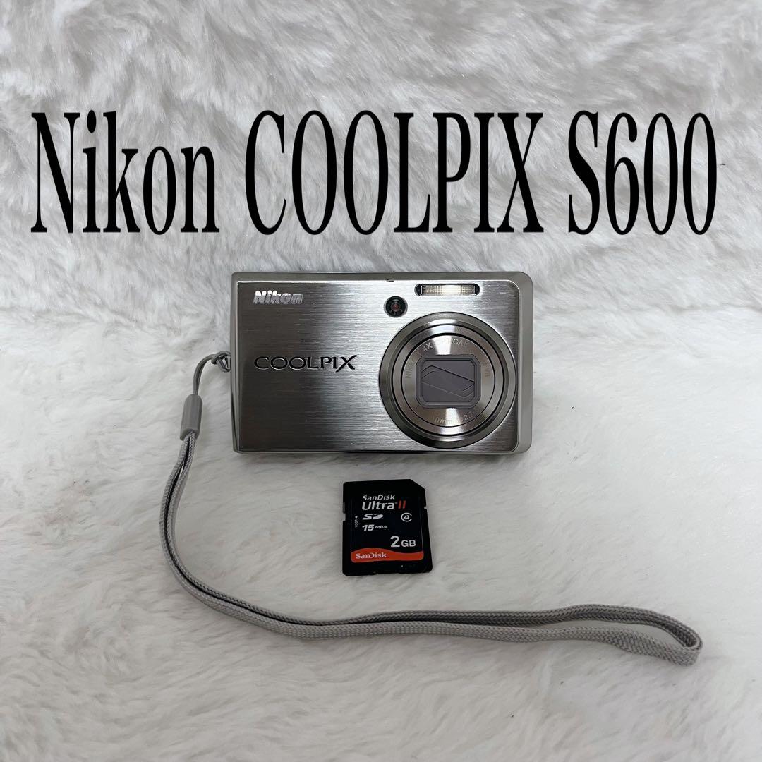 【美品】Nikon COOLPIX S600