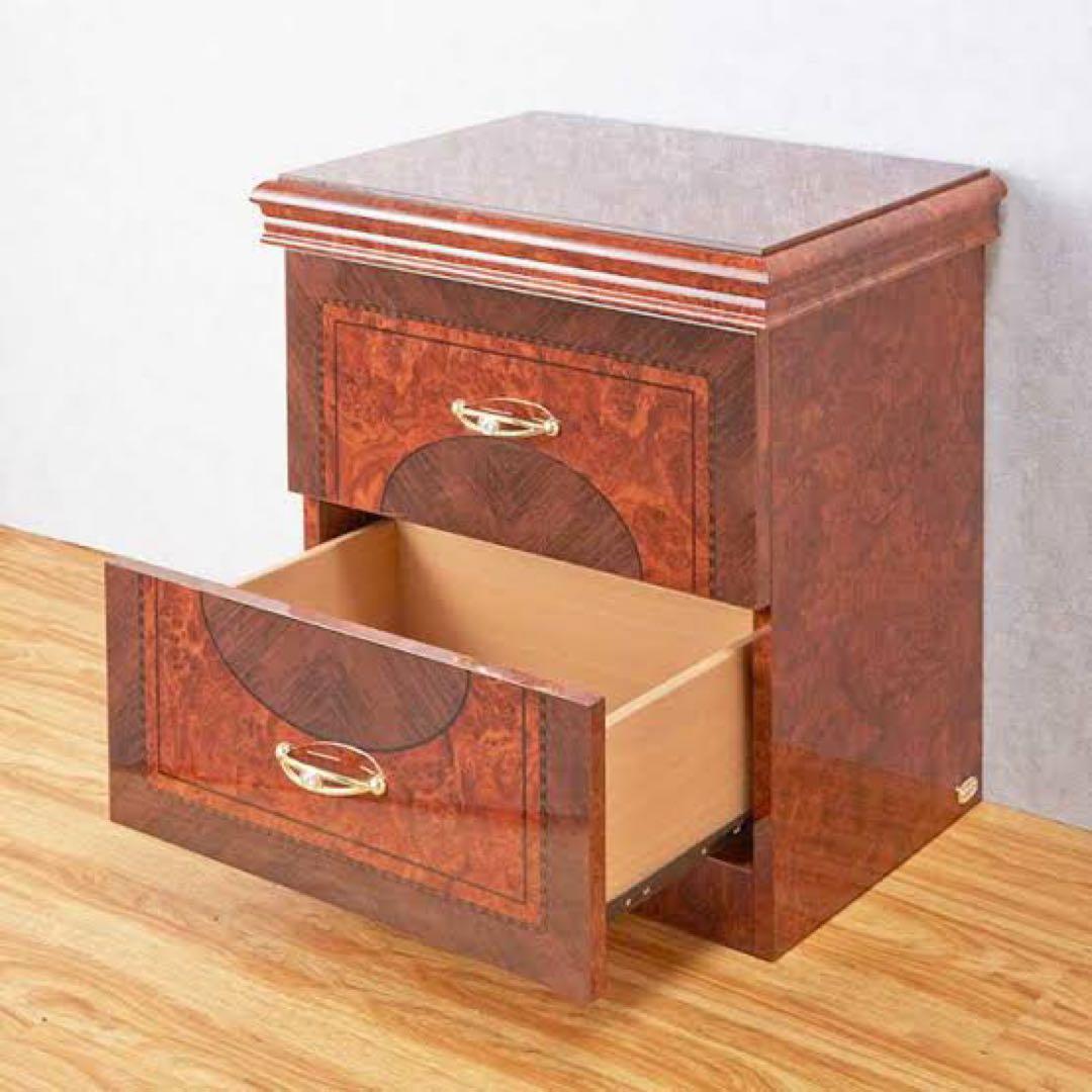 【サルタレッリ/Saltarelli】FL-57 イタリア製 2段ナイトチェスト