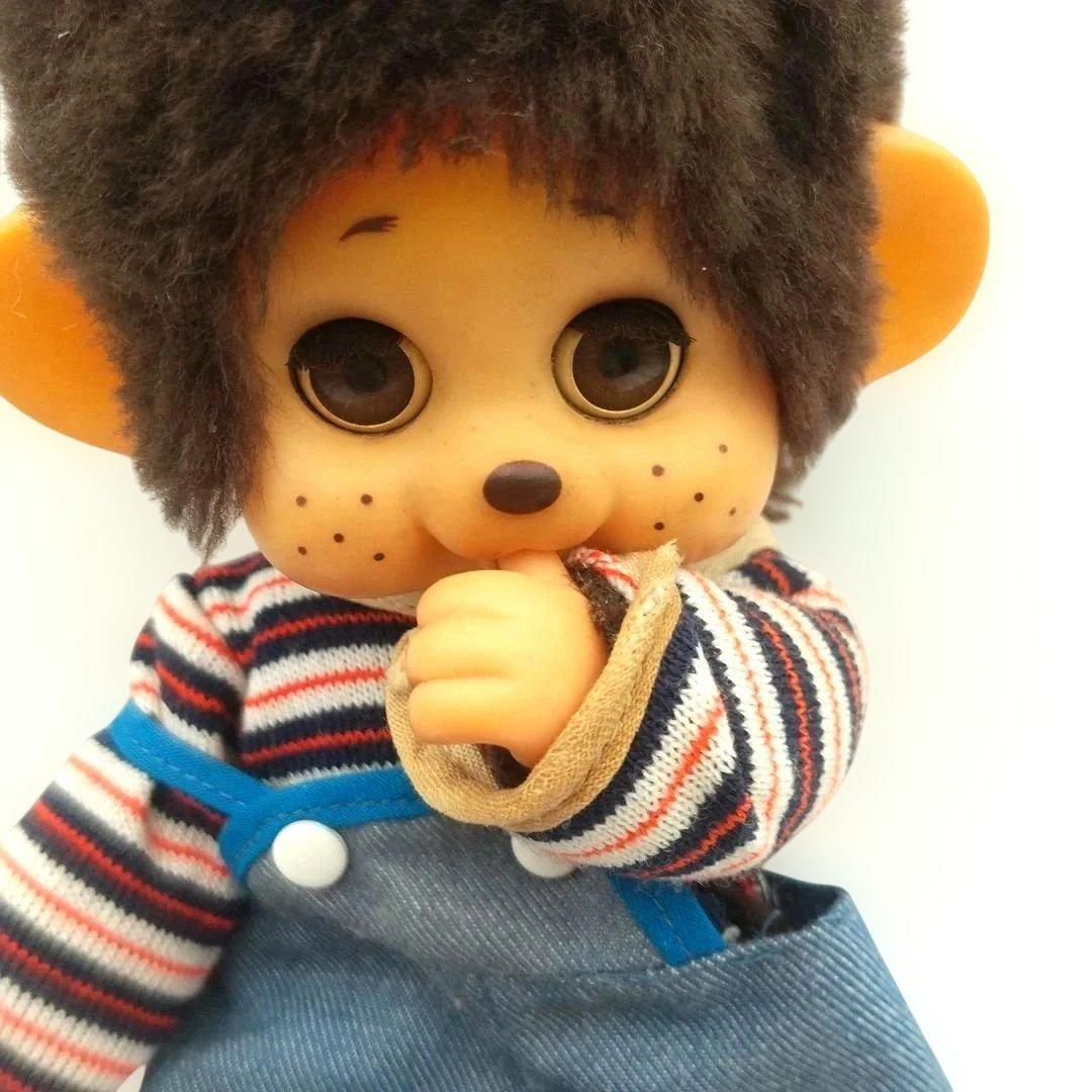 【美品】モンチッチTOHO まごころの人形 大助くん スリープアイ 昭和レトロ
