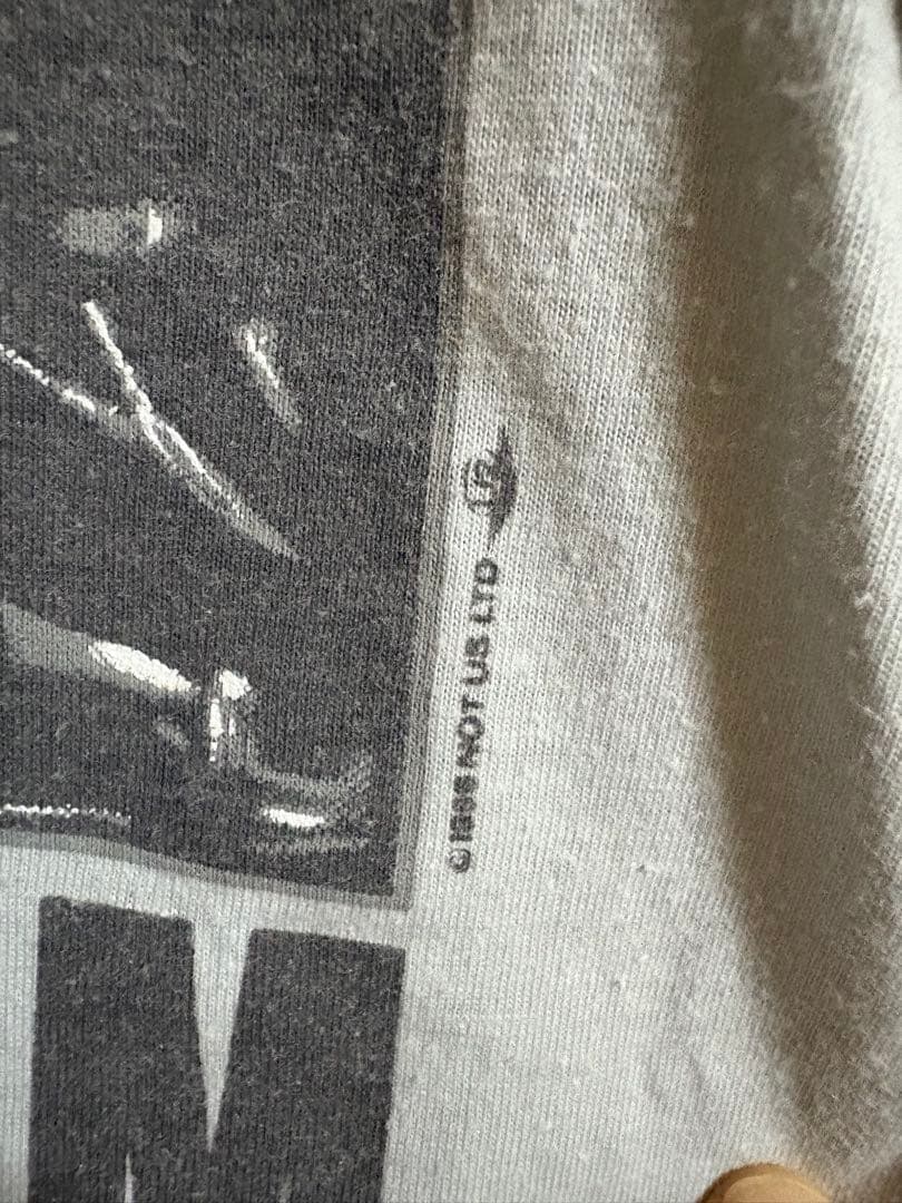 バンドT U2 Rattle and Hum Tシャツ グレー　80s