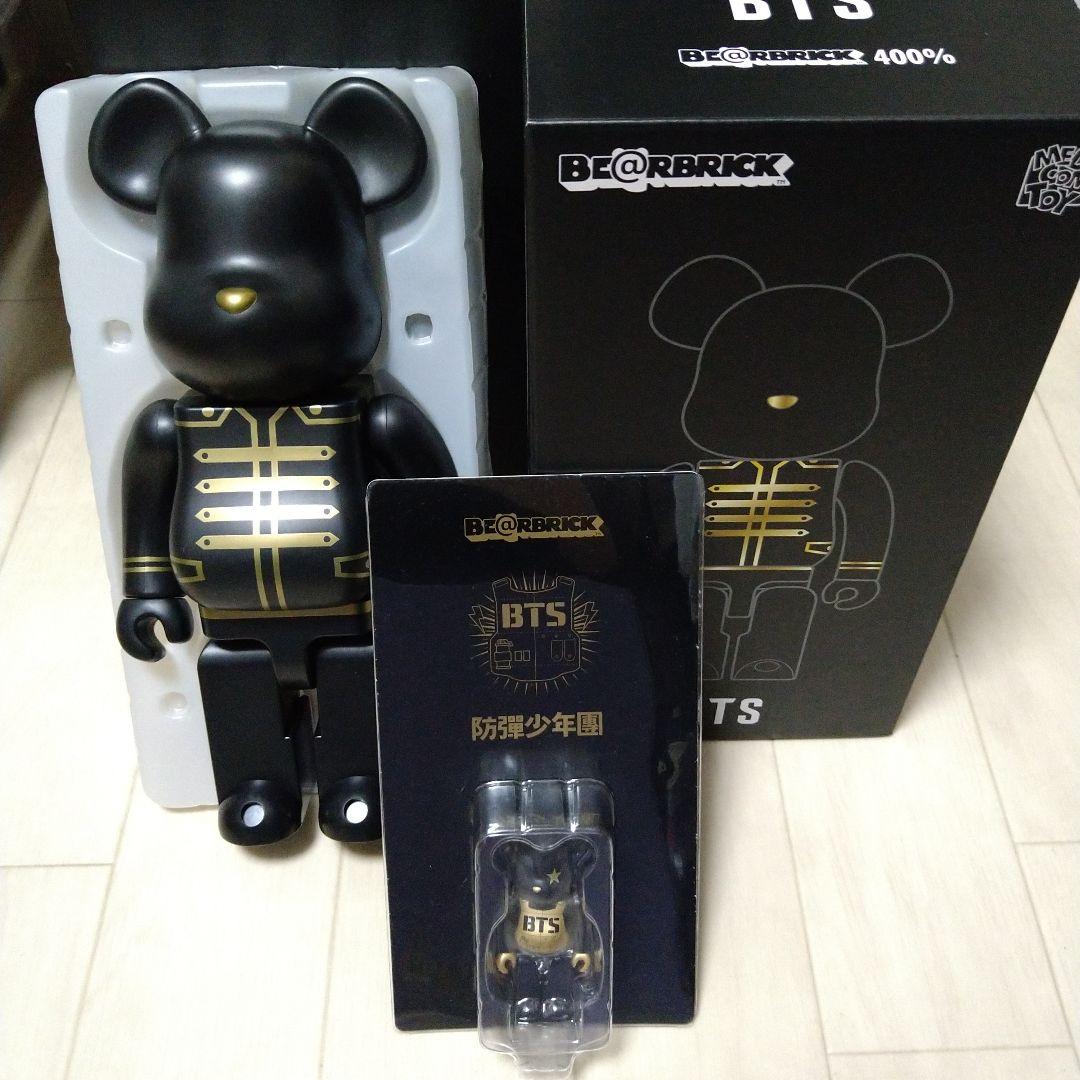 BTS　ベアブリック　デビュー1周年100% ＦＣ数量限定400%　2個セット