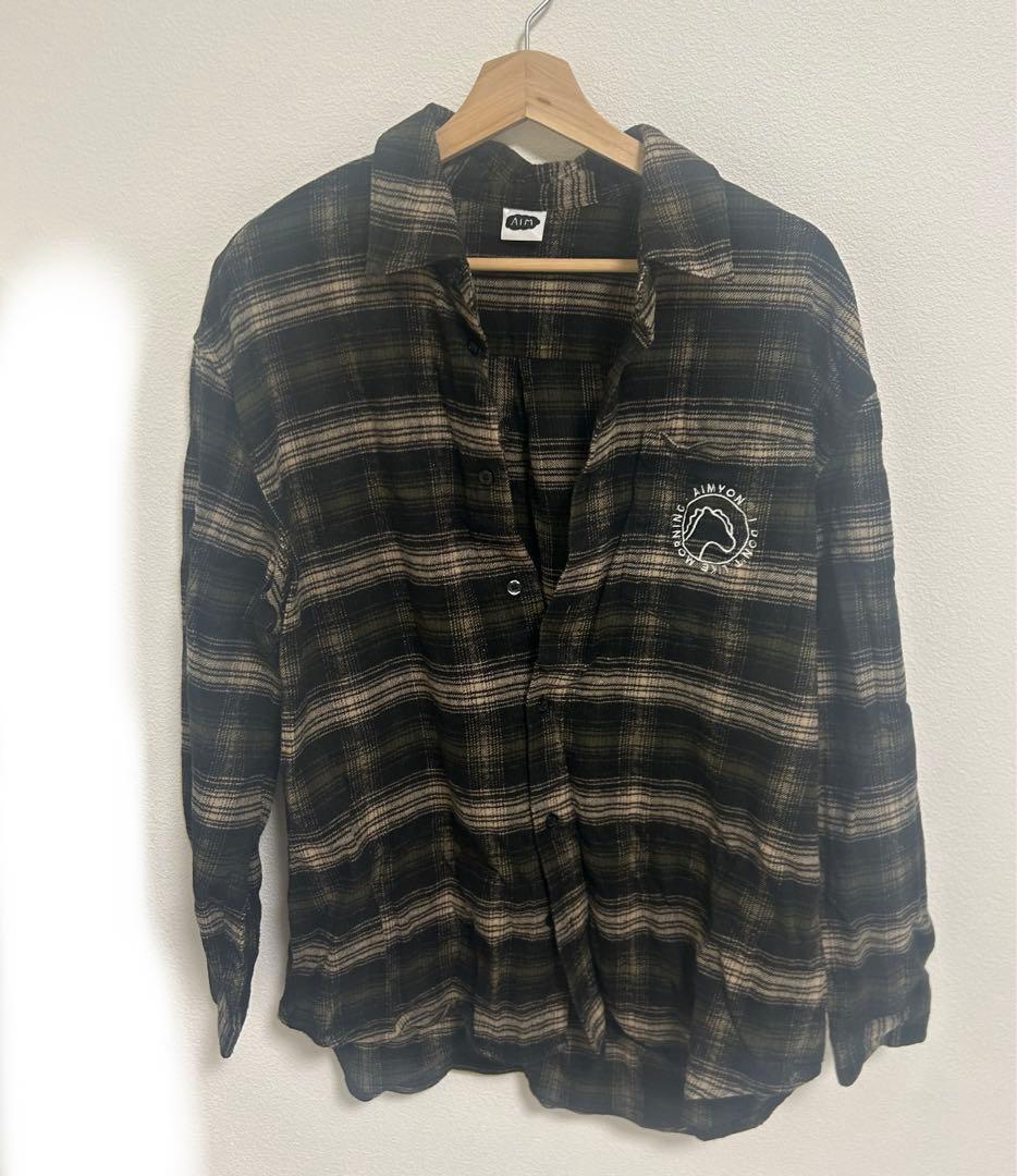 あいみょん ネルシャツ　XL