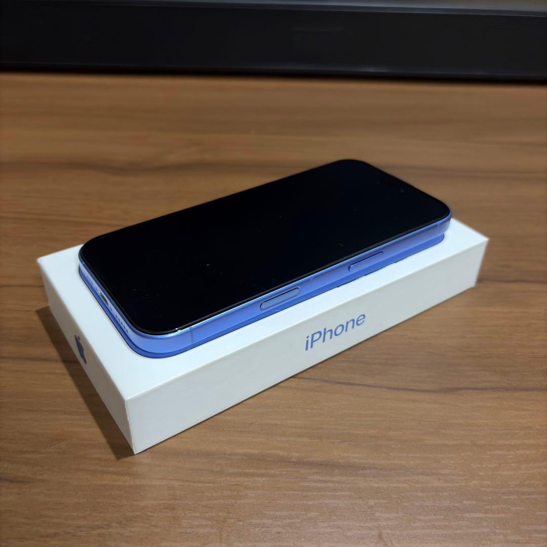 m*e様 iPhone16 128GB SIMフリー ウルトラマリン バッテリー