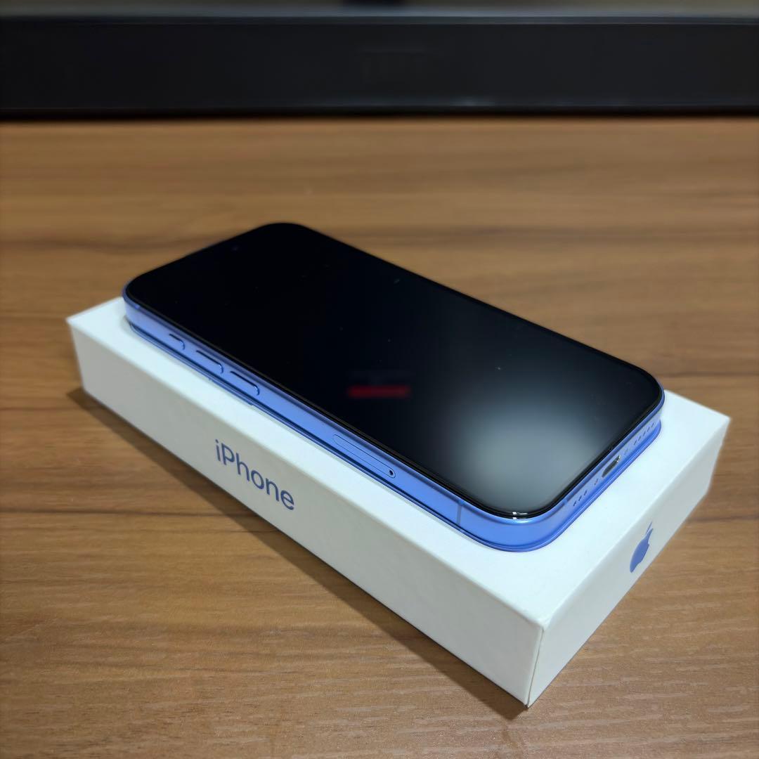 m*e様 iPhone16 128GB SIMフリー ウルトラマリン バッテリー