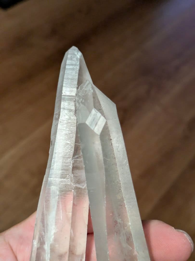 シンギング水晶　最高品質サウンド　13センチ以上　内モンゴル産