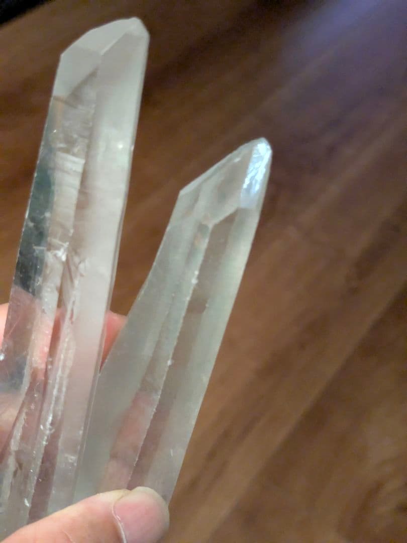 シンギング水晶　最高品質サウンド　13センチ以上　内モンゴル産