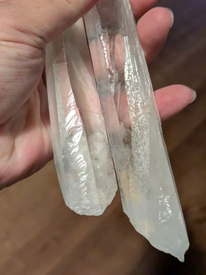 シンギング水晶　最高品質サウンド　13センチ以上　内モンゴル産
