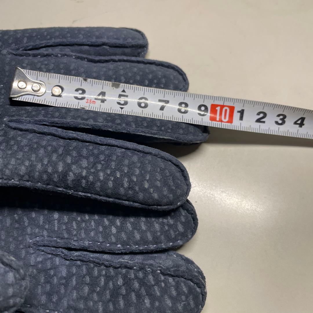 MEROLA カピバラ革 ネイビー（紺色）ライニング：ラパン（うさぎ毛）サイズ８