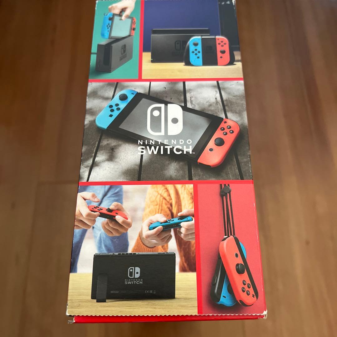【新品未使用】Nintendo Switch 本体 ネオンレッド/ネオンブルー