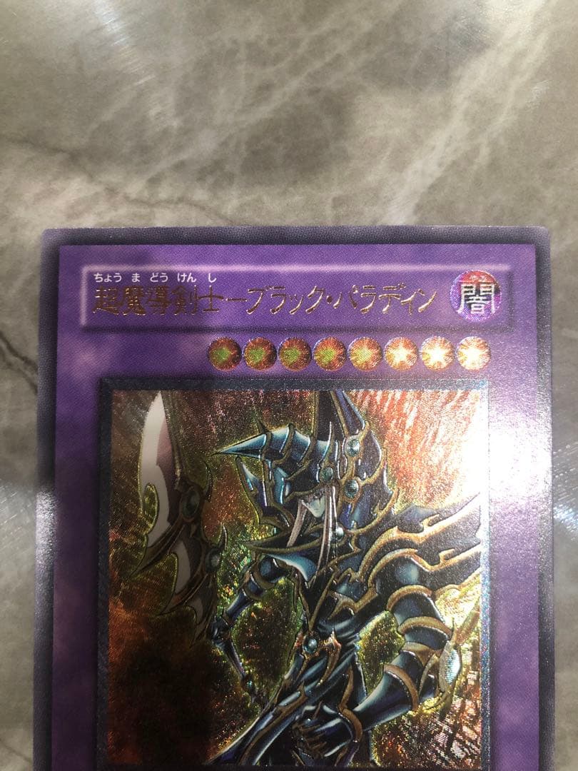 遊戯王　超魔導剣士ブラックパラディン レリーフ