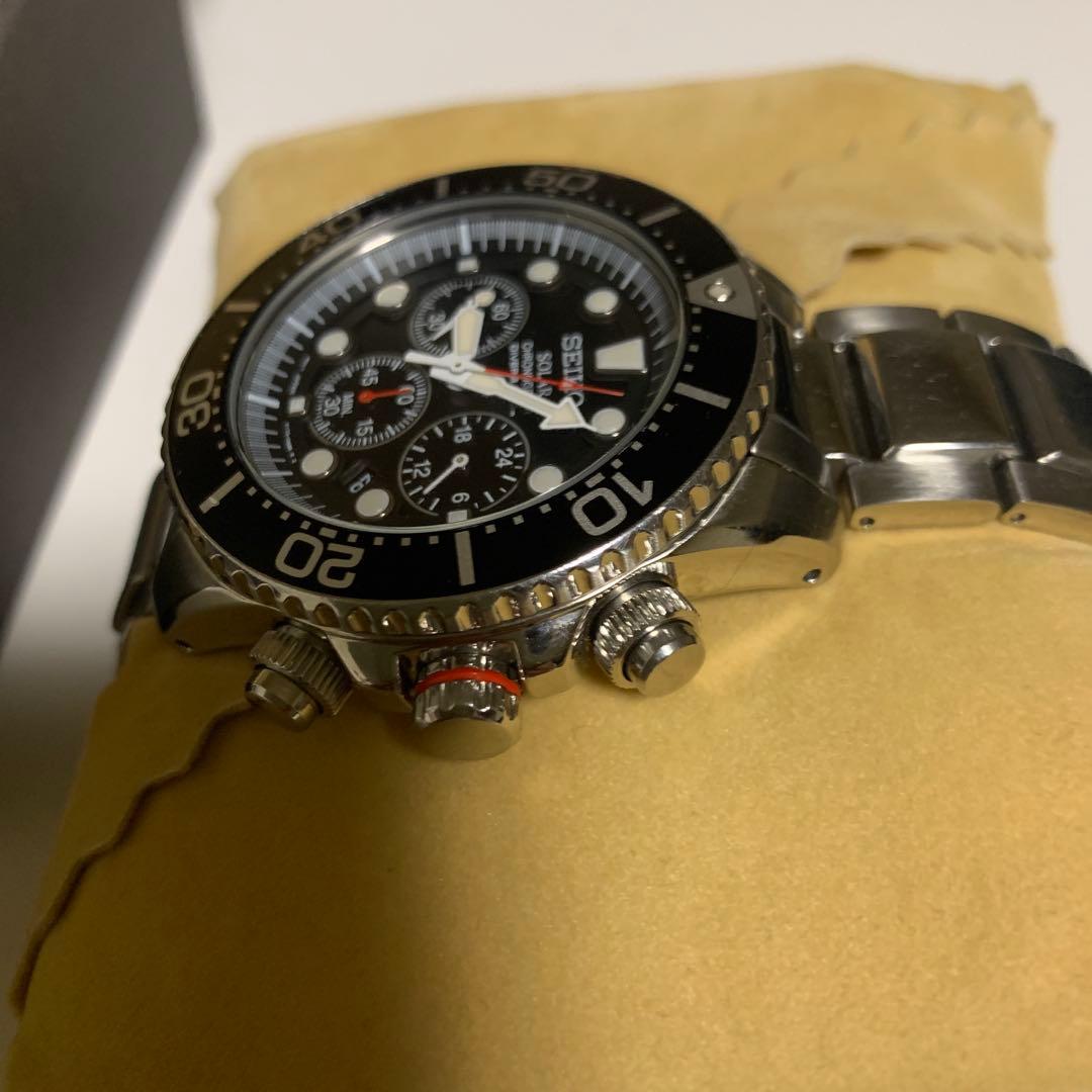 【だい】美品 セイコー SEIKO SSC015P1ソーラー 腕時計