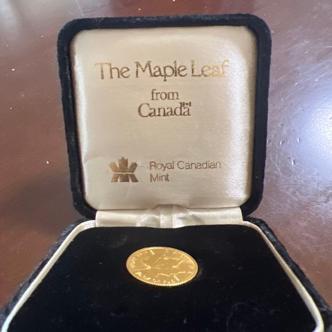  Canadian Mint メープルリーフ金貨 1/20 OZ