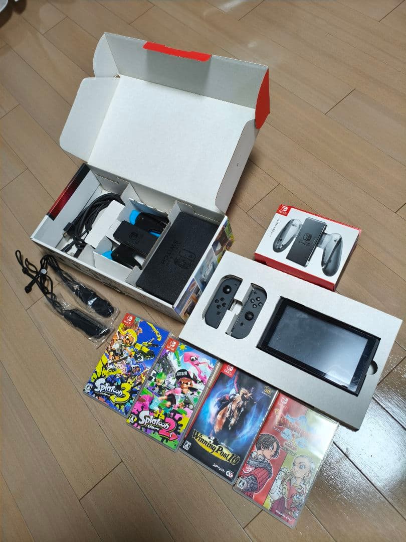 nintendo switch バッテリー強化版　ソフトコントローラセット