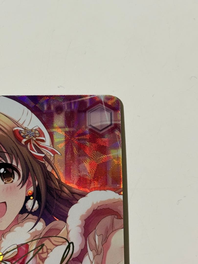 【美品】ヴァイスシュヴァルツ　デレマス　 島村卯月　SPサイン