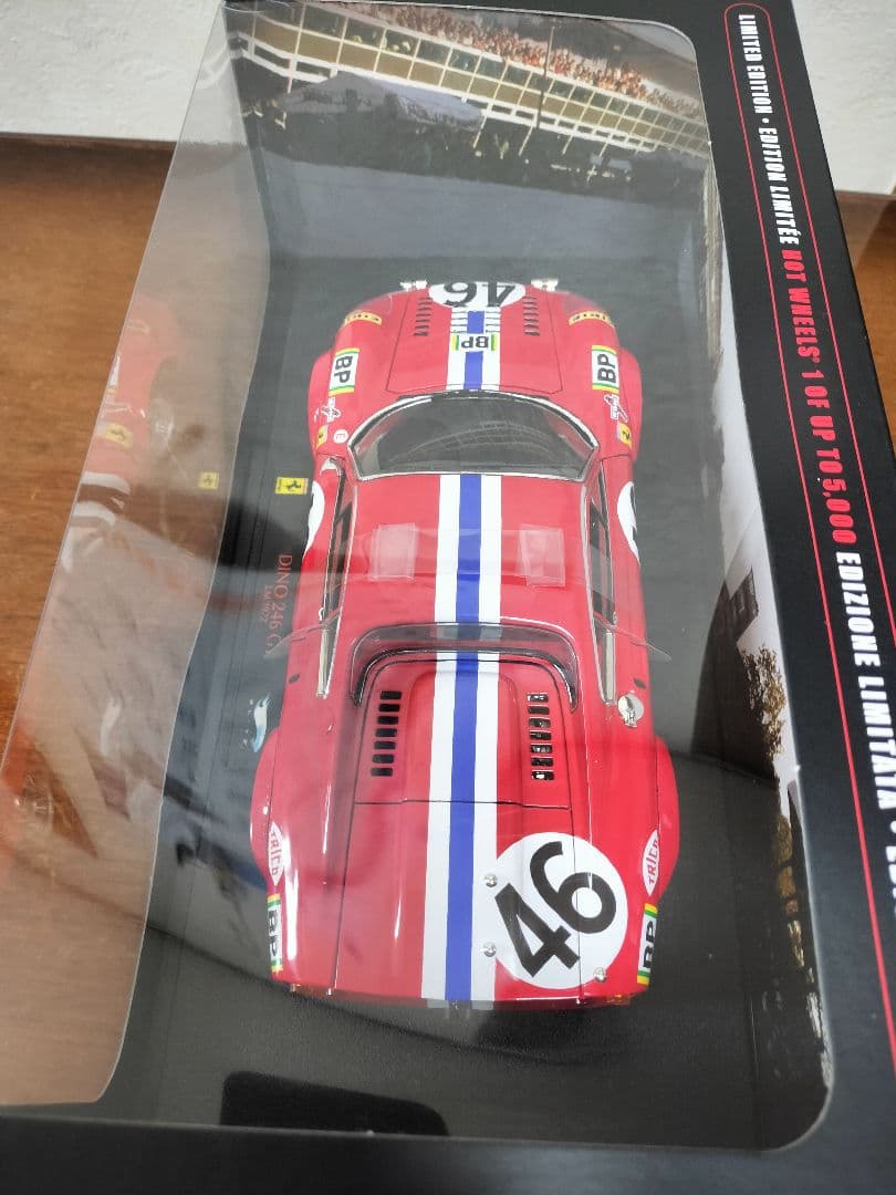 京商1/18【マテルエリート】フェラーリディーノ246GTLM1972新品未開封