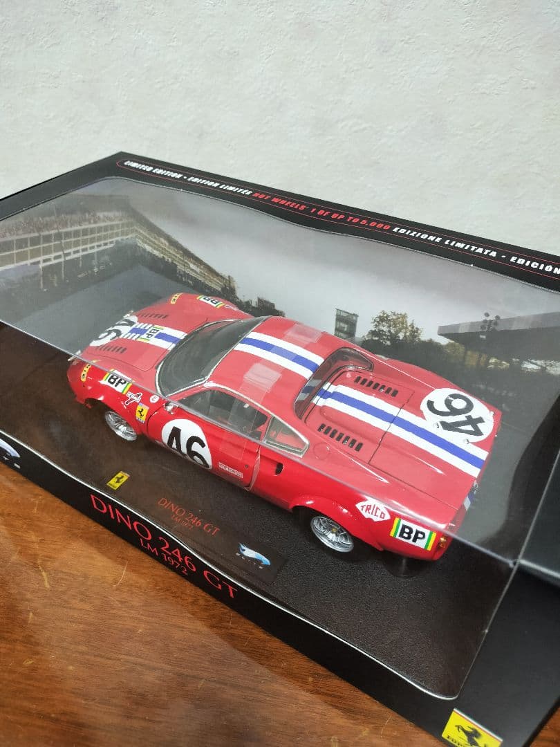 京商1/18【マテルエリート】フェラーリディーノ246GTLM1972新品未開封
