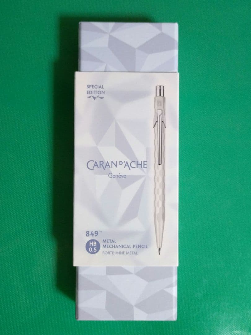 カランダッシュ シャープペンシル 0.5mm アルパインフロスト ホワイト