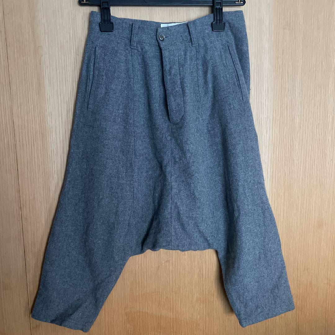 arts&science カシミア入りウール サルエルパンツ