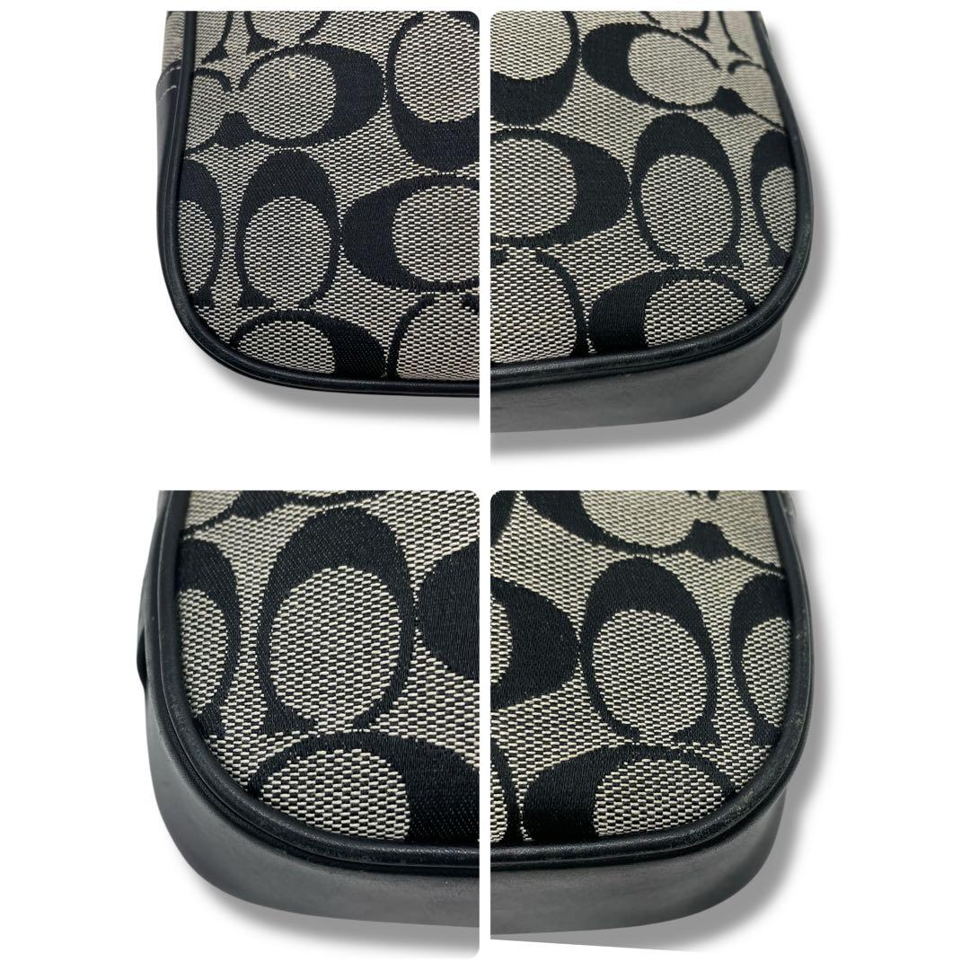 ✨希少✨COACH ワンショルダーバッグ アクセサリーポーチ シグネチャー