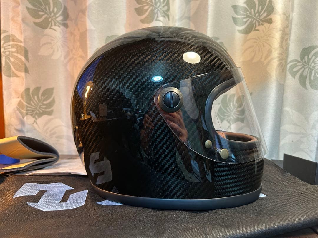 ZEALOT ヘルメット カーボン 族ヘル レトロ クラシック 新品