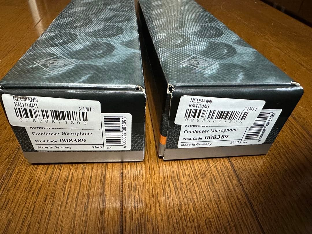 Neumann KM 184 コンデンサーマイク 2本セット
