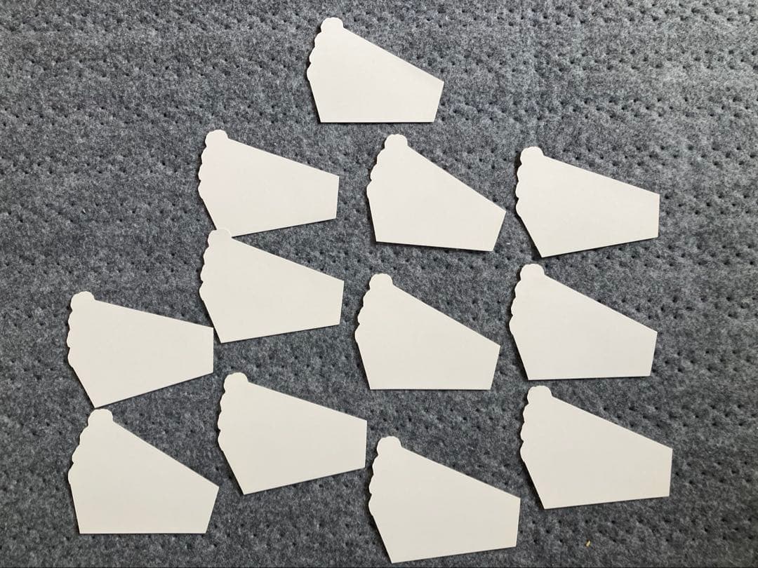 ワンピース 麦わらストア フェア特典　ホールケーキしおり フルコンプ