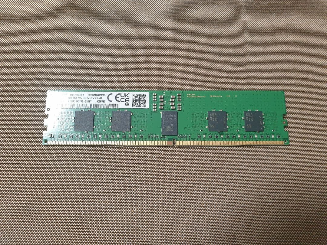 Skhynix DDR5 PC5-4800 RDIMM 16GB メモリ