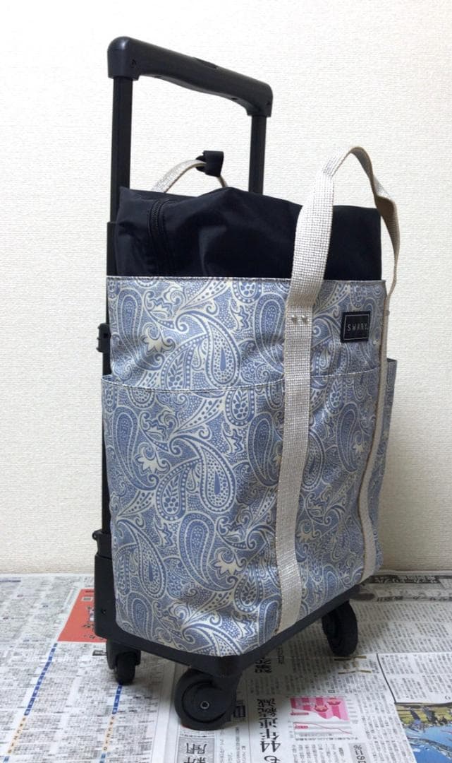 スワニー キャリーカート 4輪 ストッパー ユベーロ ショッピングカート