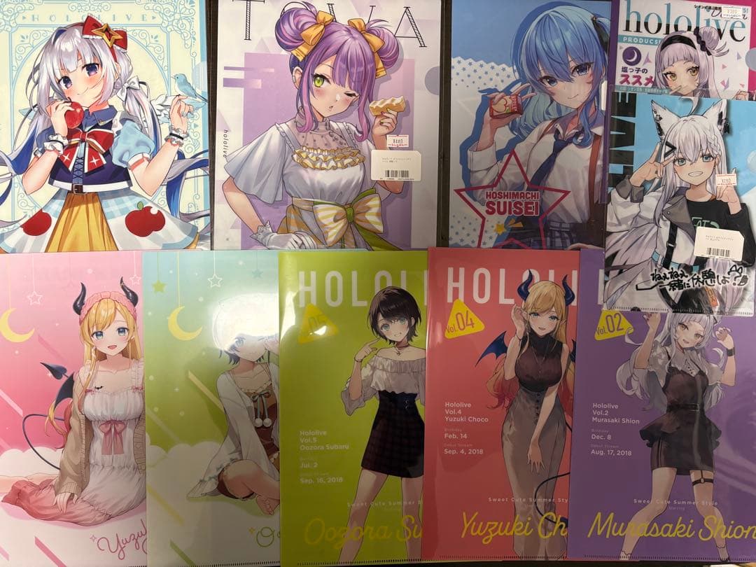 五等分の花嫁、カノカリ、ホロライブ、にじさんじ、ぼざろ、リゼロまとめ売り