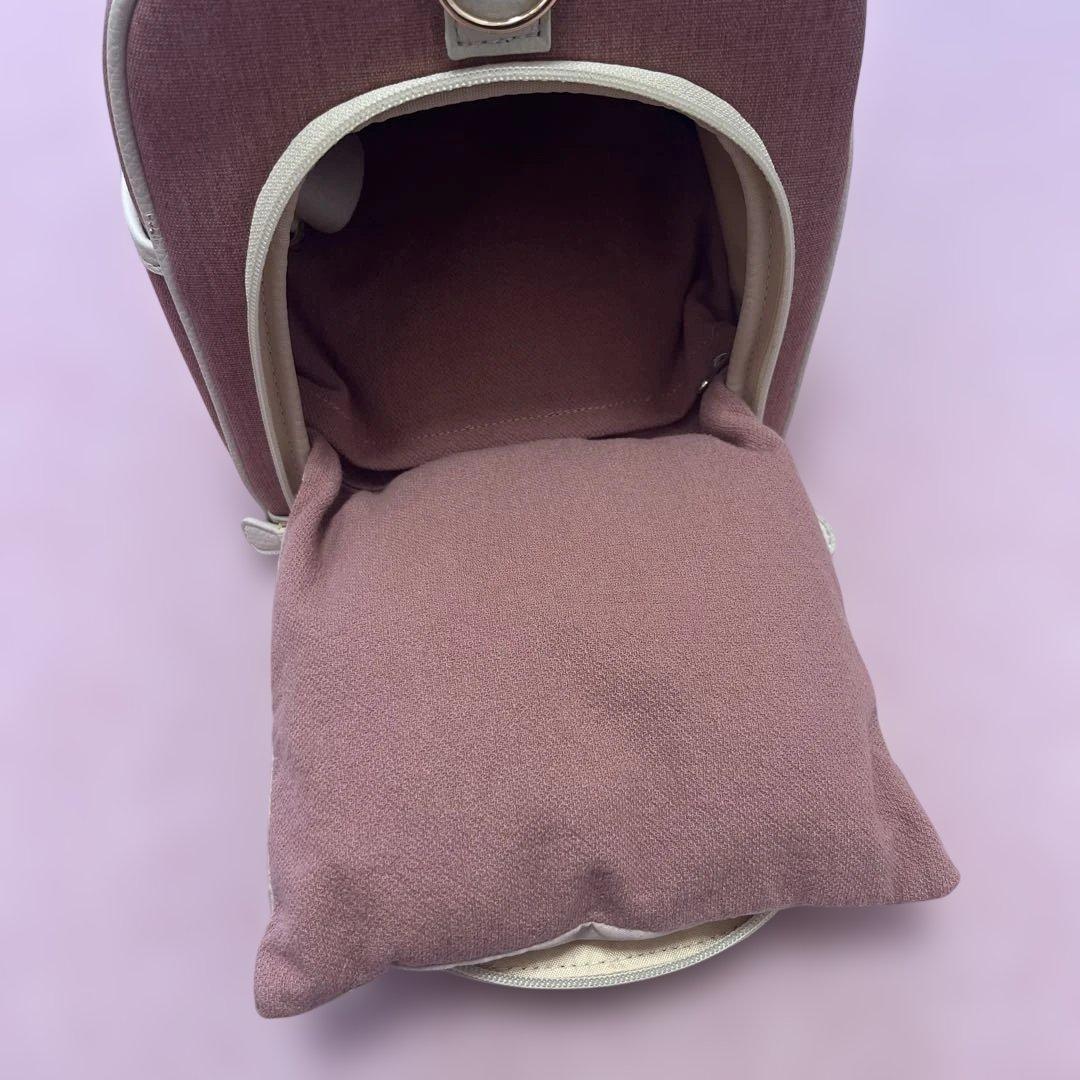 MILLIONG 犬用キャリーバッグ ピンク