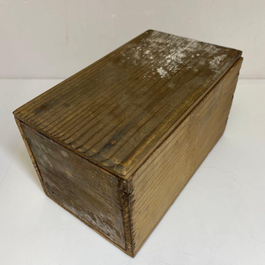 江戸中期　源内焼　蝋燭立　木箱付　長さ14.5㎝ 東Y7-0116☆2Fタルニ